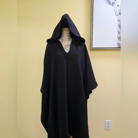 NEW ZARA WOOL PONCHO STEVEN MEISEL - Picture 4 of 12